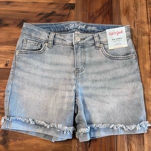 Cat and jack midi shorts with adjustable waist. New with tags